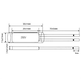 IC-270 Termostat Kablolu Tip Normalde Kapalı 10 Amper