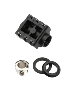 IC-261G-2 6,3mm Stereo Jak Dişi Şase 90° 6p