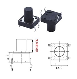 IC-202 Tact Switch 12x12