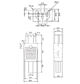 IC-215C C15 Power Fiş Seyyar 