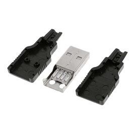 IC-264A USB Seyyar Erkek Kapaklı