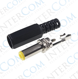 IC-252A DC JAK 2,1MM UZUN FİŞ SARI UÇ