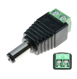 IC-254E Klemensli Jak Erkek 2,1mm