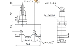 LMZ15-GQ21-B TERS MAKARALI PİM