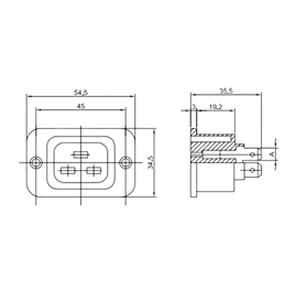 IC-215A1 C20 Power Şase Erkek Kulaklı AC-06C