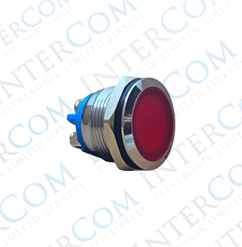 D19S 19MM METAL SİNYAL LAMBASI 12-24V