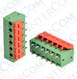 5.08mm 6P Yaylı Tak Çıkar PCB Klemensi