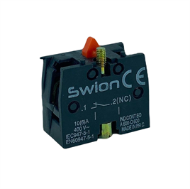 LAY5-Be102 22mm Kontak Blok (NC) Kırmızı
