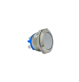 E98 19MM METAL BUTON YAYLI DÜZ KAFA 1NO
