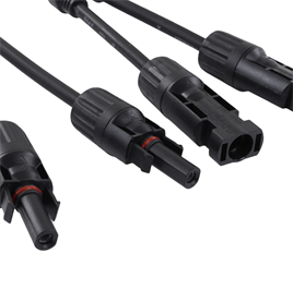 IC-273-2  MC4 Güneş Paneli Konnektörü 2li Kablolu Set