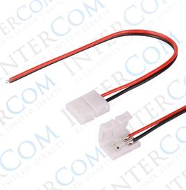 IC-272E-1 Kablolu Şerit Led Konnektörü 2P 15cm
