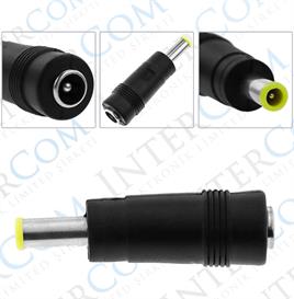 Evrensel DC Jack Dönüştürücü İğneli 2.1 x 5.5mm ve 3 x 5.5mm