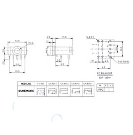 IC-260-1 Stereo Şase 3.5mm