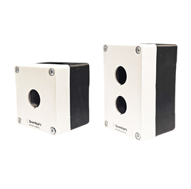 HJ9  22MM BUTON KUTUSU GRİ-SİYAH