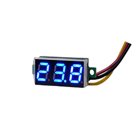 IC-278 Dijital Voltmetre DC 0-100V Mavi