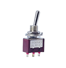 IC-139A Toggle Switch ON-OFF (Kaliteli) Ø6mm MTS-102