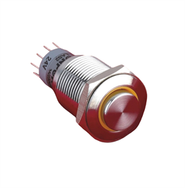 LAS2-GQH-11Z 16mm Metal LEDli Kalıcı Buton IP67