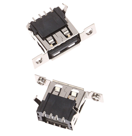 IC-265B USB Şase A Dişi Kulaklı Tip