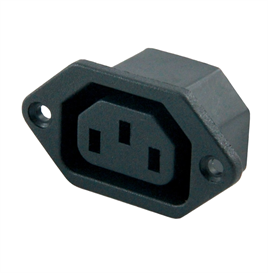 IC-212A C13 Power Soket Dişi Kulaklı AS-08