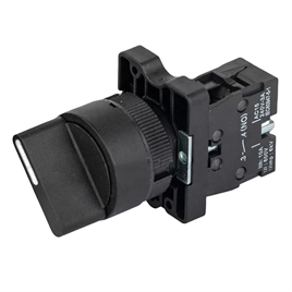 LAY5-ED21 22mm Kısa Mandal 0-1 Kalıcı (1NO)