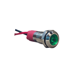 D8S 8MM METAL KABLOLU SİNYAL LAMBASI 12-24V