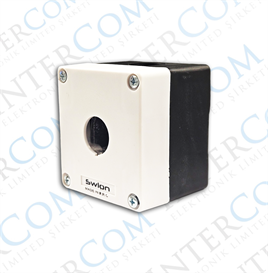 HJ9  22MM BUTON KUTUSU GRİ-SİYAH