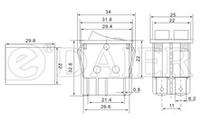 IC-102 İkili Nokta Işıklı Anahtar