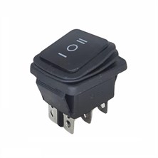 IC-108W GENİŞ IŞIKSIZ ANAHTAR ON-OFF-ON 6P KÖRÜKLÜ