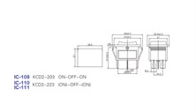 IC-111 Geniş Işıksız Anahtar OK Simgeli YAYLI