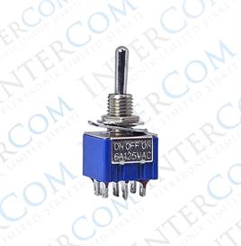 IC-145 Toggle Switch ON-OFF-ON Ø6mm MTS-203