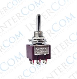 IC-145A Toggle Switch ON-OFF-ON (Kaliteli) Ø6mm MTS-203