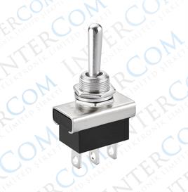 IC-151E-2 Metal Geçişli Anahtar İki Tarafa Yaylı 25 AMPER ON-OFF-ON