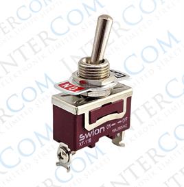 IC-152S-2 SWION Toggle Switch 15AMP 2P ON-OFF Ø12mm XT11-B