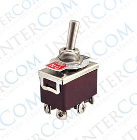 IC-157 Toggle Switch 6P ON-OFF Ø12mm KN3C-202