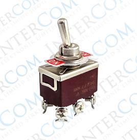 IC-158A Toggle Switch 15AMP 6P OFF-MOM Ø12mm KN3C-212