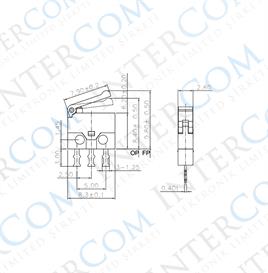 IC-162S Micro Switch Mini Plastik