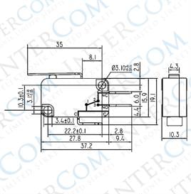 IC-170-1 Micro Switch Orta Palet 3A