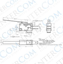 IC-173 Micro Switch Uzun Palet 16A - Ekonomik