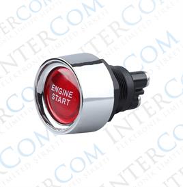 IC-180A-2 ATEŞLEME BUTONU 3P KIRMIZI IŞIKLI