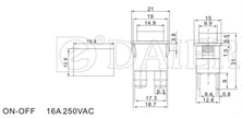 IC-180H Anahtar Basmalı 4P Kalıcı PS23-16N