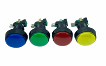 IC-180J Atari Butonu 24mm 12V LEDli Kafa 43mm
