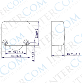 IC-187E Ters Dolap Switch Normalde Kapalı