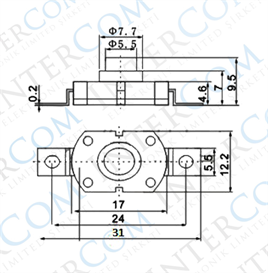 IC-192B Çıt Çıt Anahtar Mini PBS-09