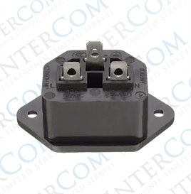 IC-212A-S C13 Power Soket Dişi Kulaklı - UL Sertifikalı