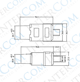 IC-215B2 C19 Power Seyyar Dişi