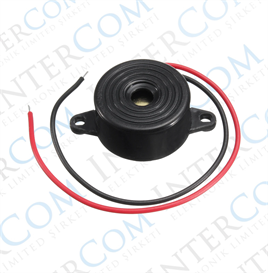 IC-221 Buzzer 12Volt DC 23mm Kablolu Devreli