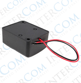 IC-221A Buzzer 12V DC Devreli Kablolu Siren Ses