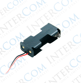 IC-233 Pil Yuvası 2 li Sırt Sırta (AA)