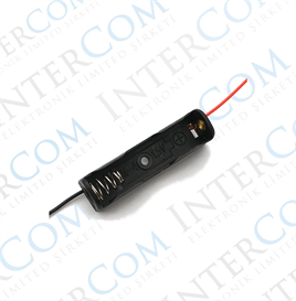 IC-233B-1 Pil Yuvası Tekli İnce (AAA)