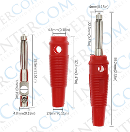 IC-238B Banana Jak Silikonlu CX-06